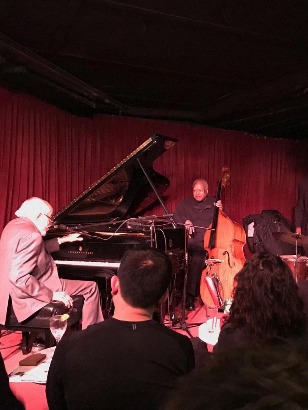 Elegant jazz performance at QuestForDirections event, showcasing live music in an intimate setting.