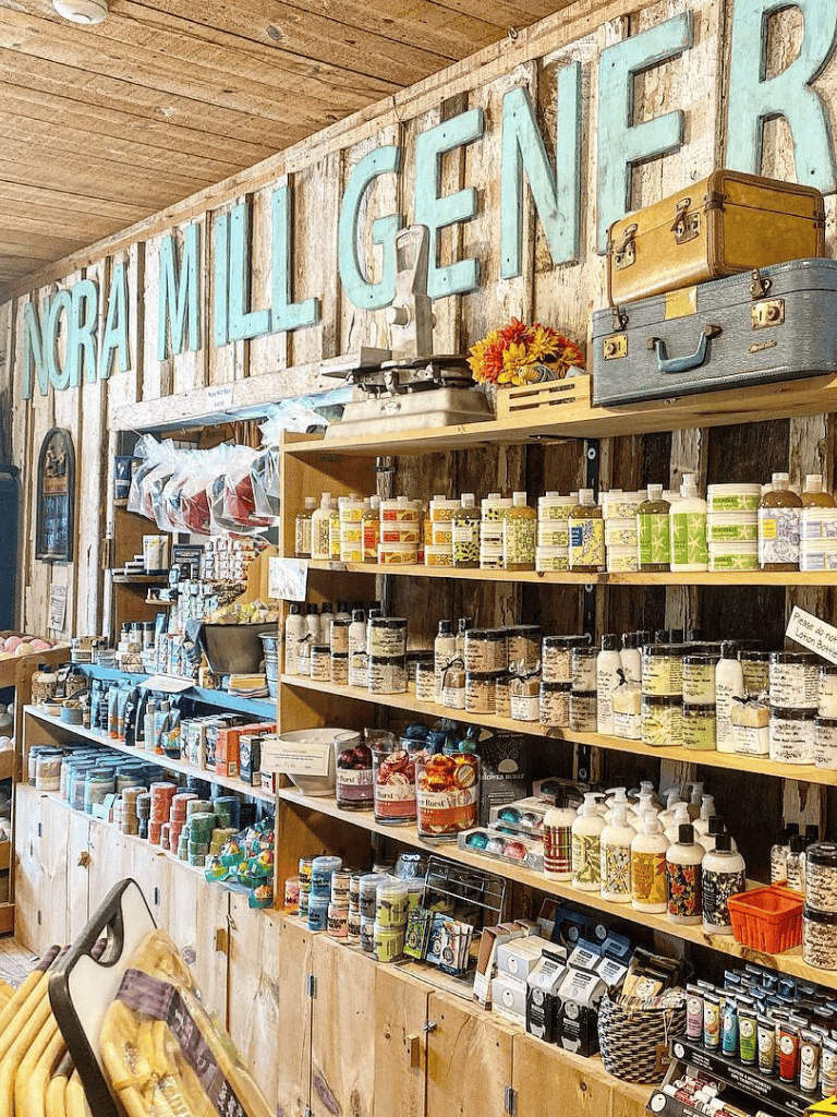 Wildflower herbal remedies and health products at Montana Mill Genter in Montana.