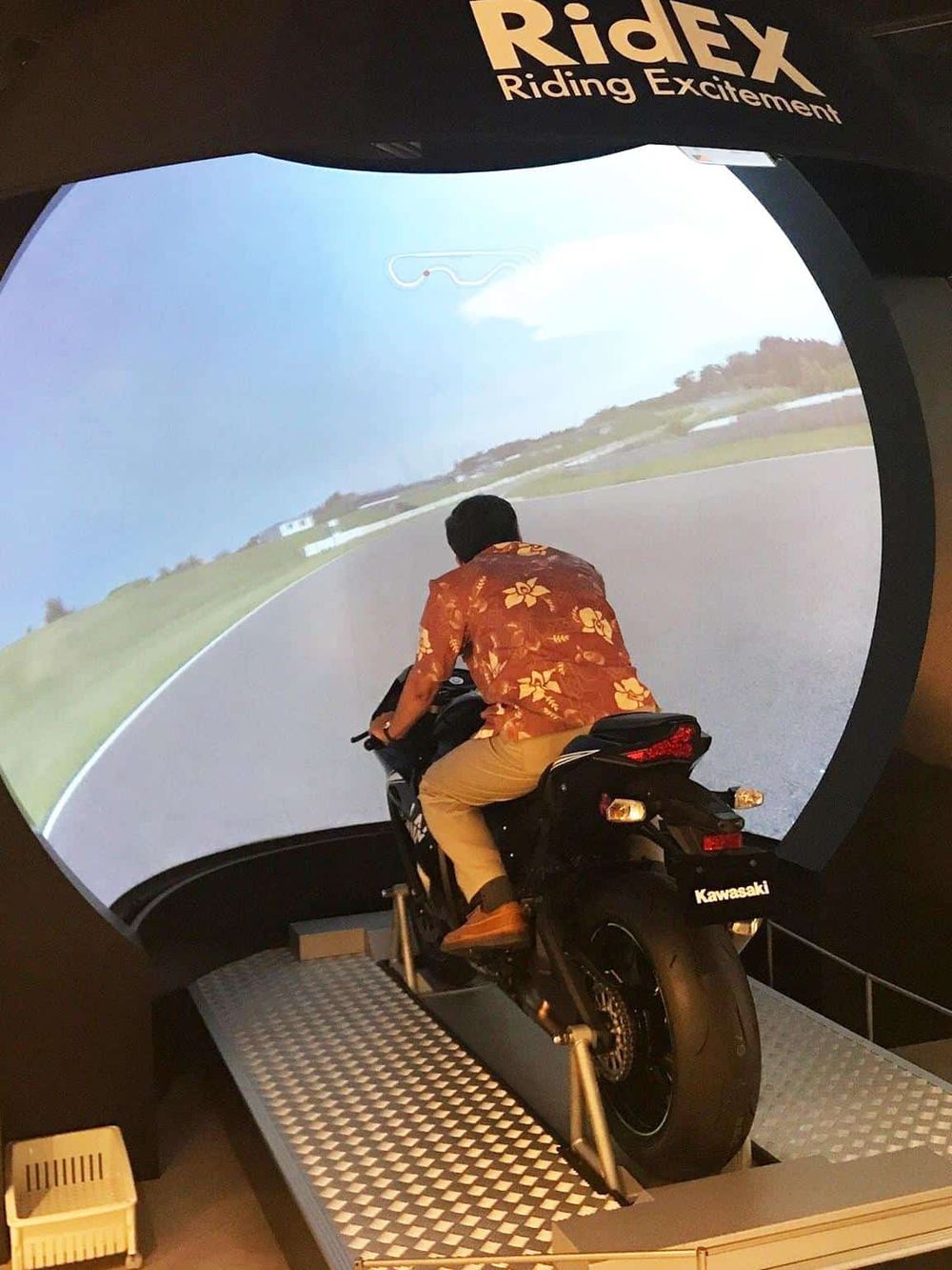 1. immersive motorcycle racing simulator experience at QuestForDirections.