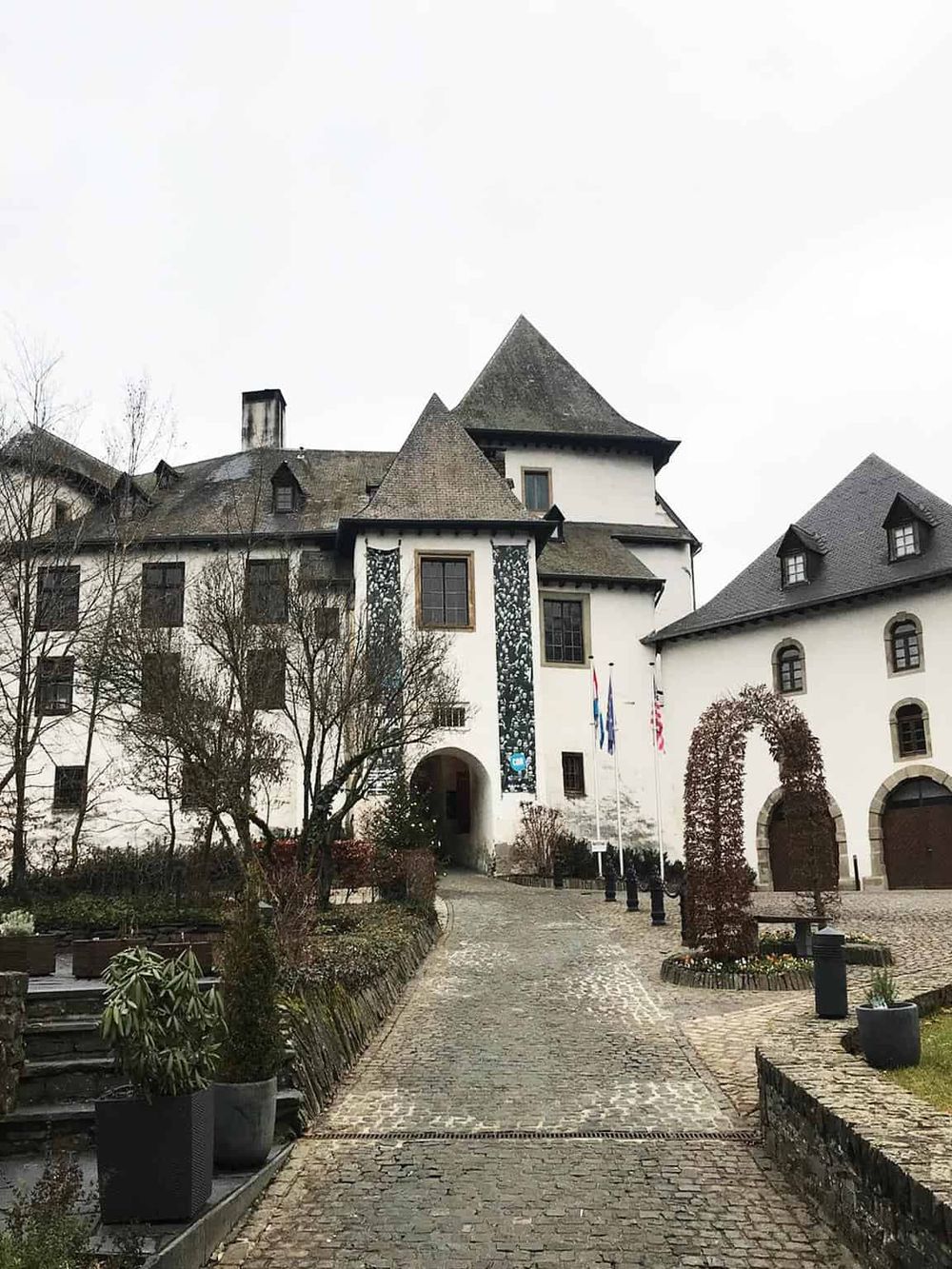 Château de La Motte, historic castle with medieval architecture and scenic surroundings in France.