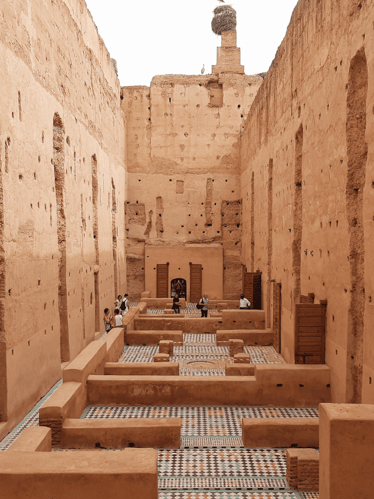 Hagia Sophia ancient courtyard in Istanbul with historical architecture and visitors exploring.