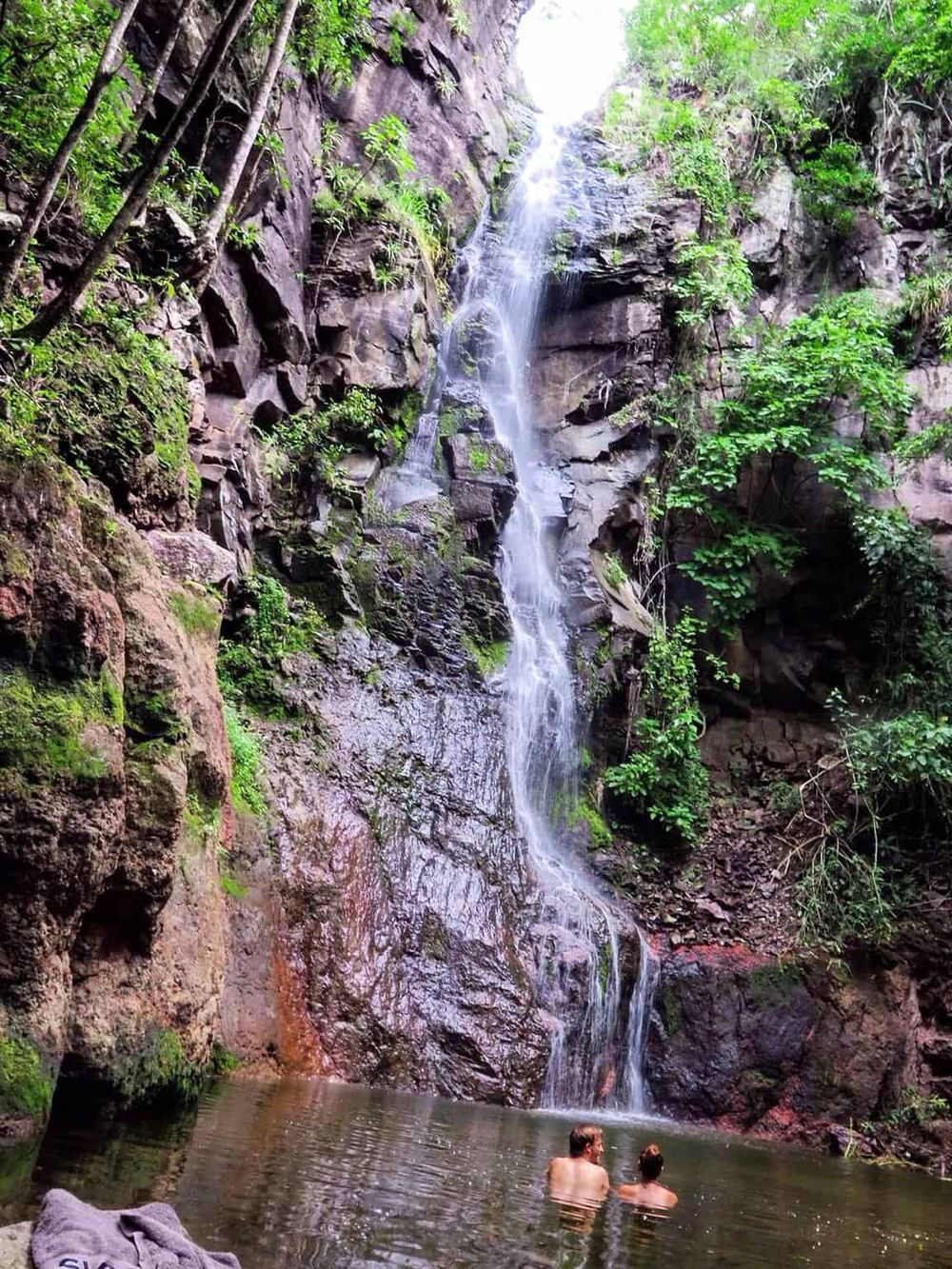 Serene waterfall example showcasing natural beauty and outdoor adventure.