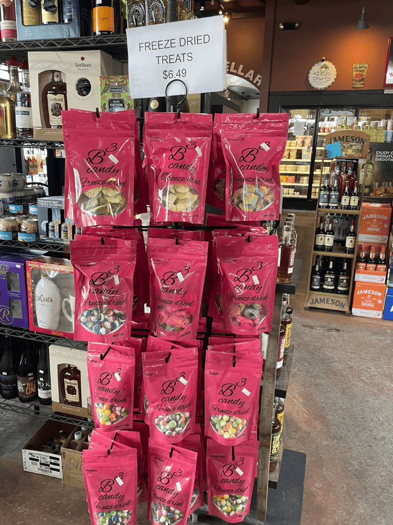 Buttered flavored snacks, popular among customers.