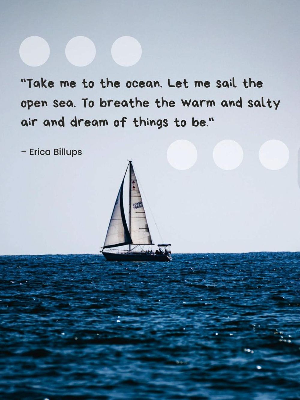 Sailing boat on ocean for adventure and travel imagery, inspiring exploration and direction.