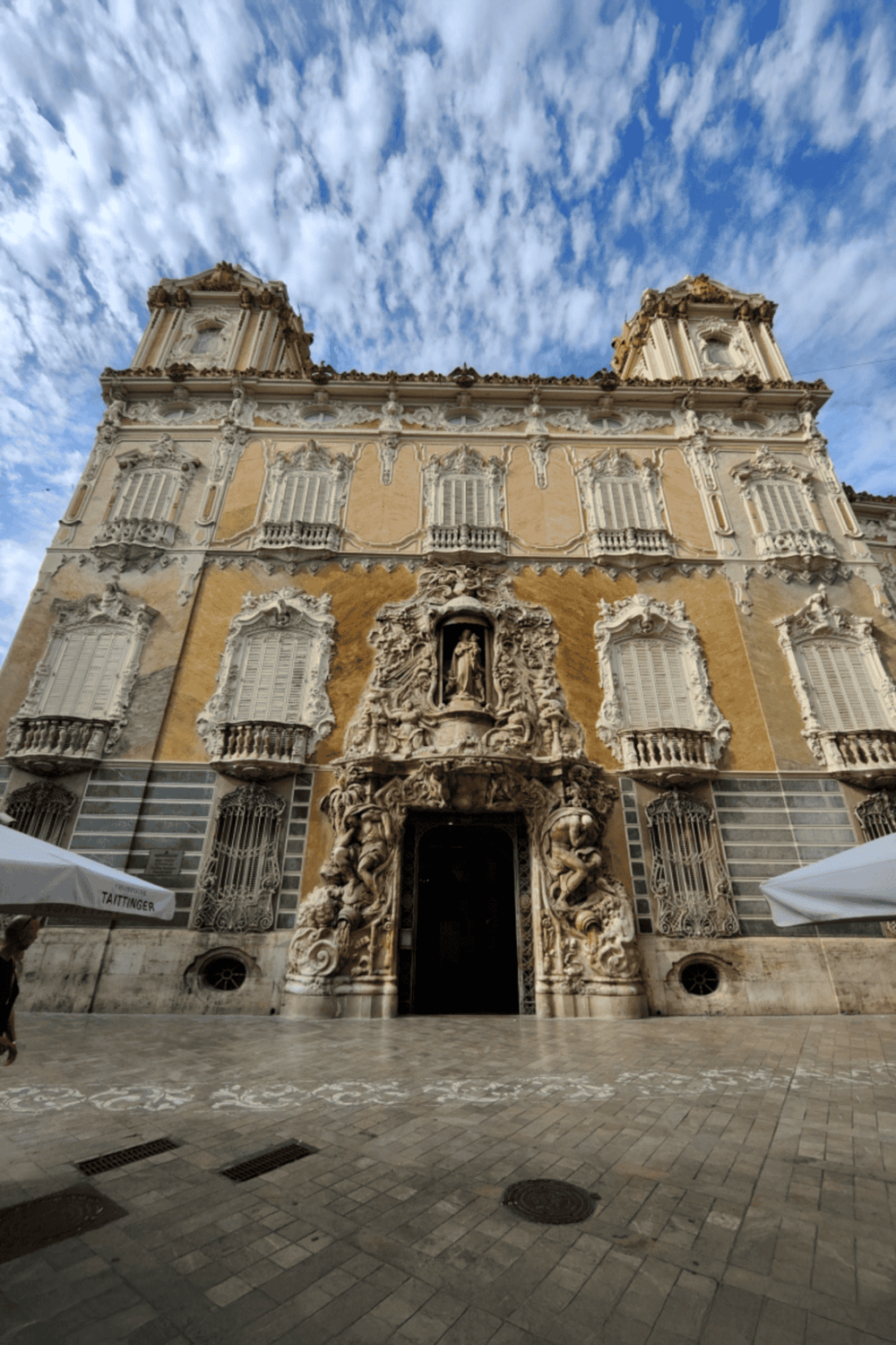 Majestic Baroque cathedral with intricate facade in Slovakia, showcasing exquisite architecture and religious art.