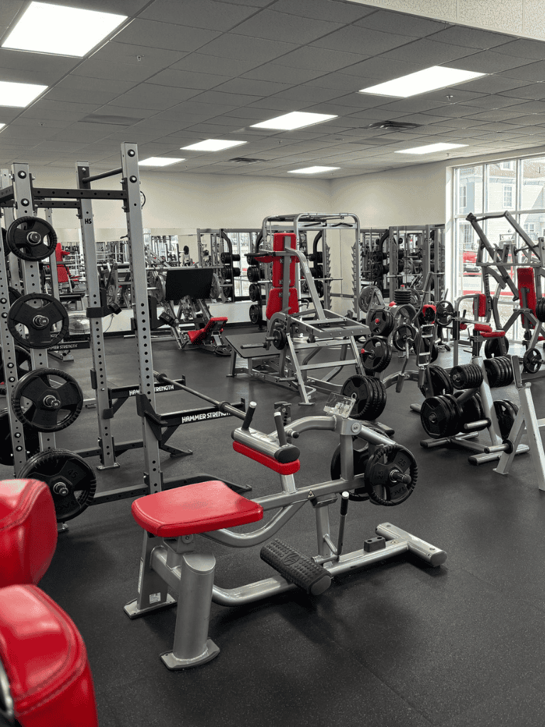 High-quality gym equipment at QuestForDirections fitness center.