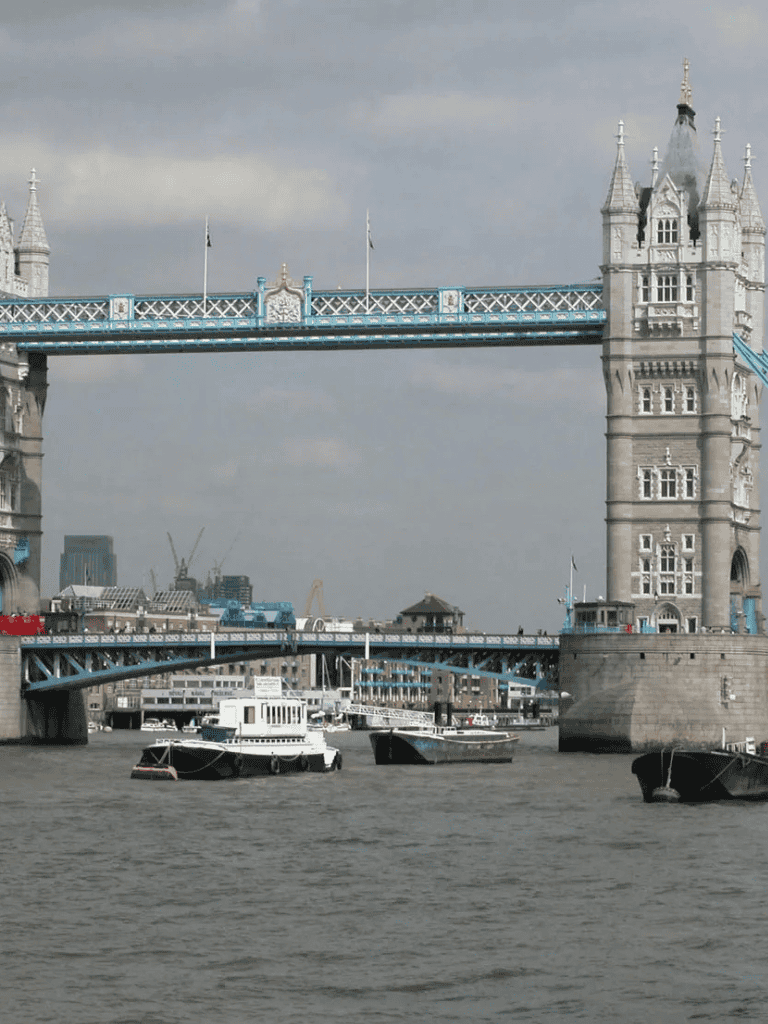 Luxury London Tower Bridge and River Thames scenic view, sightseeing, iconic UK travel destination.