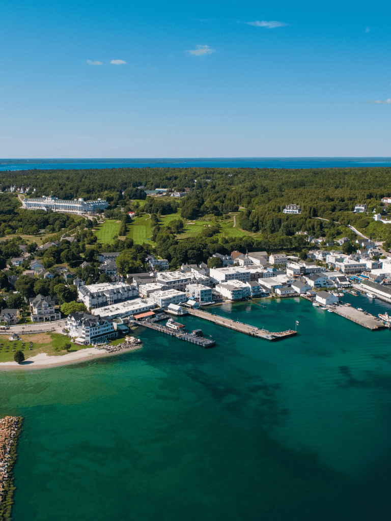 Charming seaside town with marina, green parks, and scenic ocean views.