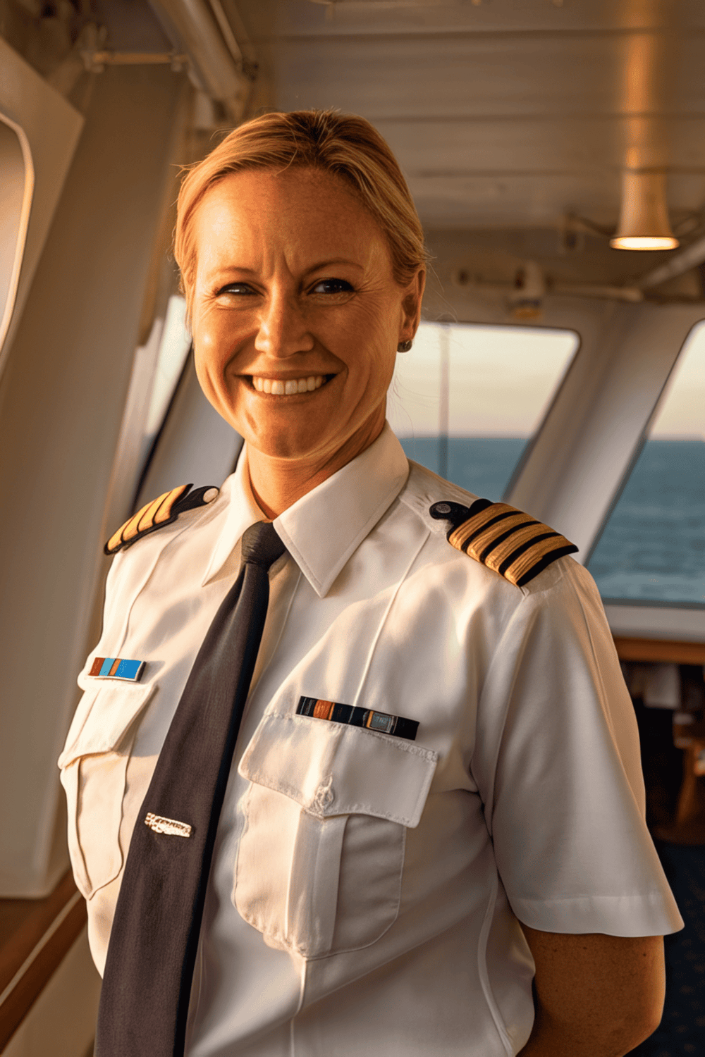 Aircraft pilot smiling in cockpit, promoting QuestForDirections aviation navigation services.