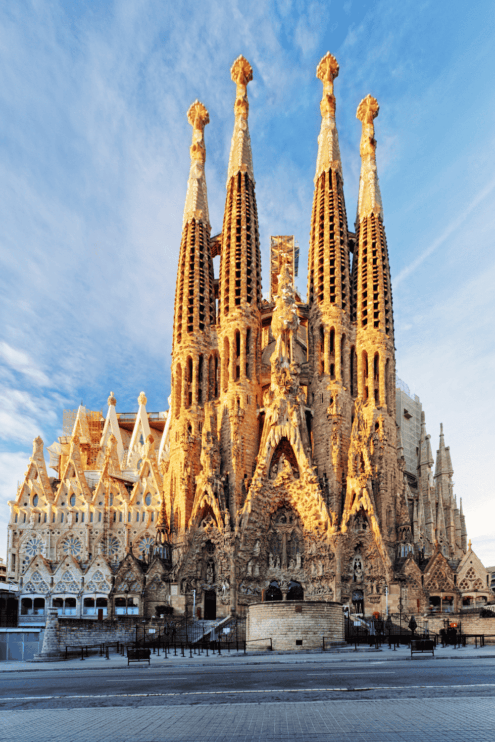 Majestic Sagrada Familia in Barcelona with intricate architecture and Gothic design.