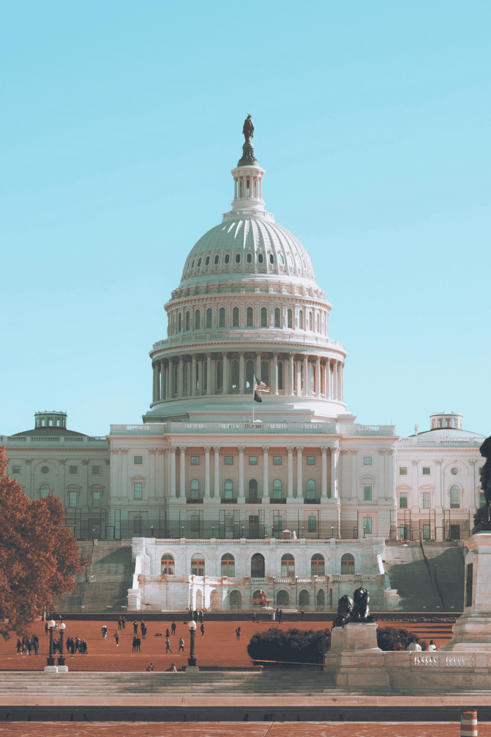 Capitol building in Washington D.C., enhancing travel and navigation with QuestForDirections.