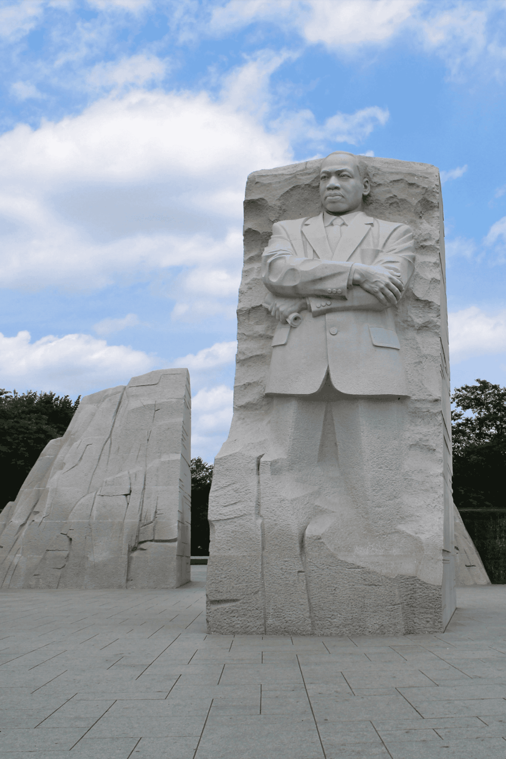 Statue of Dr. Martin Luther King Jr. at the Martin Luther King Jr. Memorial in Washington, D.C.