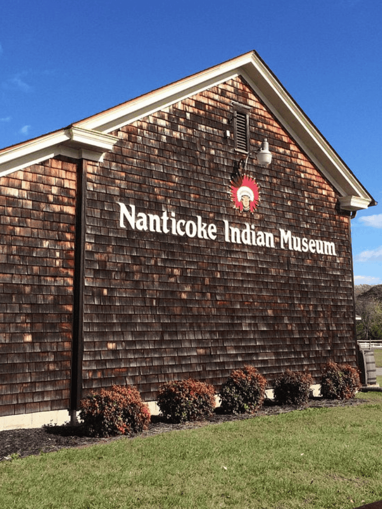 Nanticoke Indian Museum exterior view showcasing cultural heritage and historic architecture.
