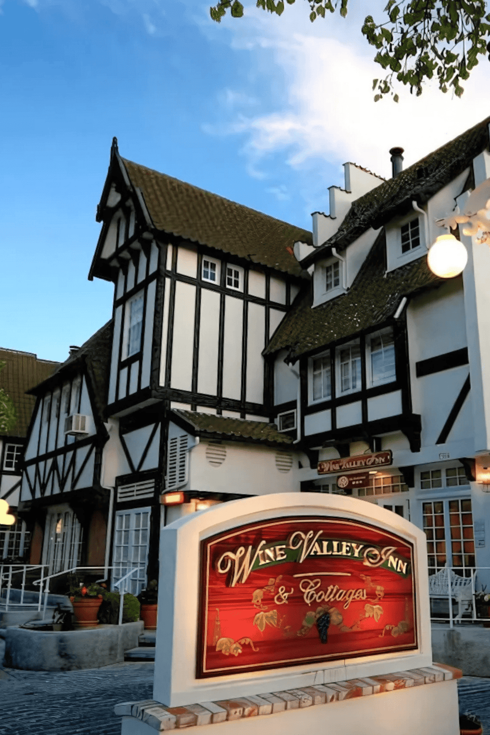 Charming Tudor-style inn at Wake Valley Inn and Cottage, ideal for romantic getaways.