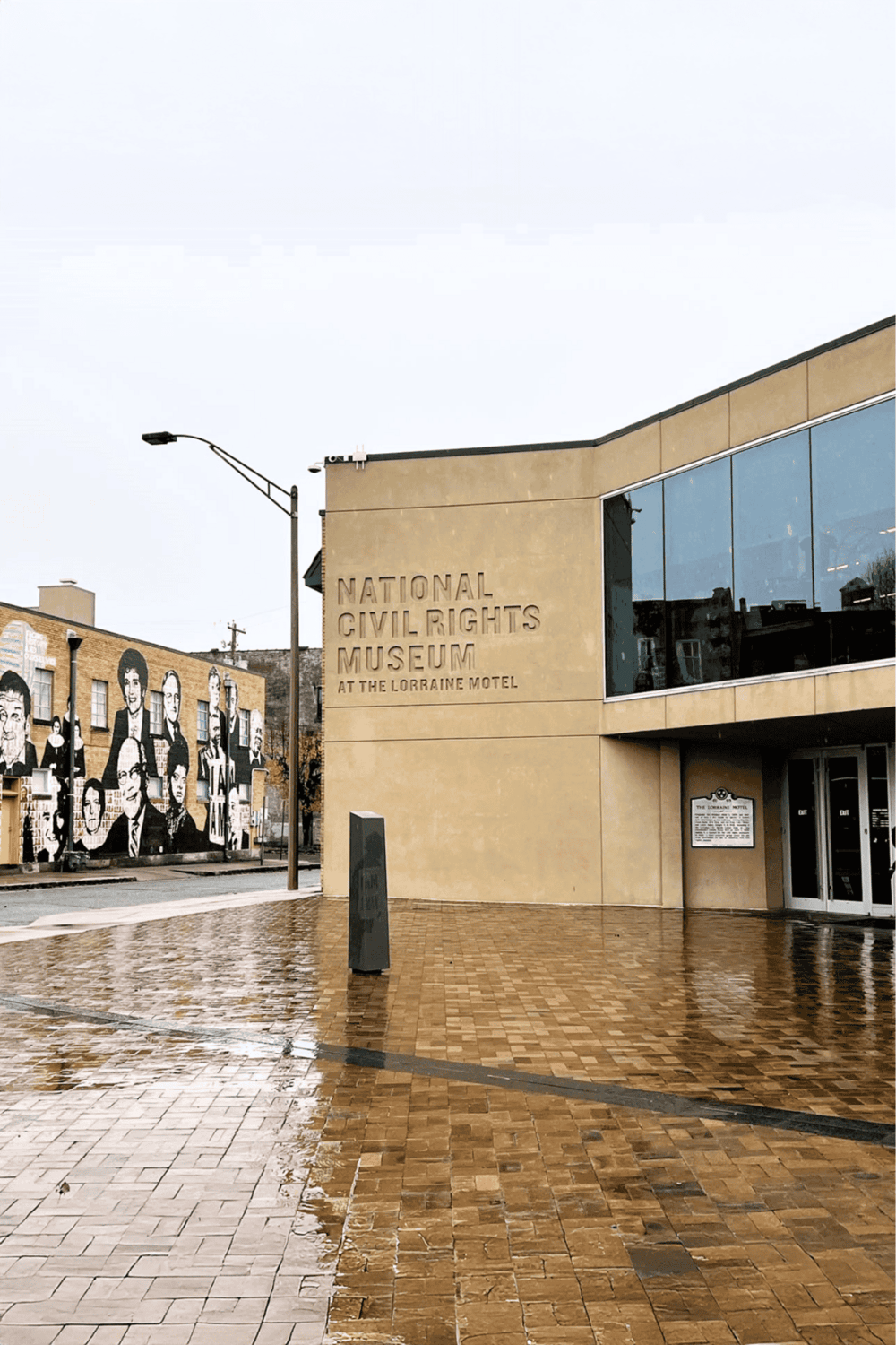 Historic Civil Rights Museum showcasing social justice history at Lorraine Motel.