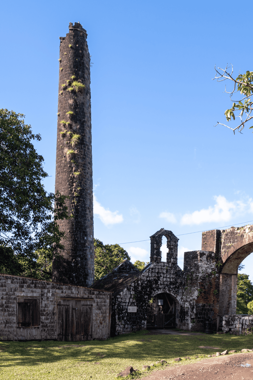 Ancient stone chimney in the historic Mayan ruins of Xunantunich, Belize, showcasing Mayan architecture and archaeological significance.