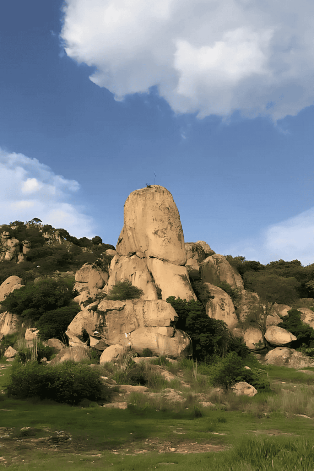 1. Majestic rock formations near QuestForDirections, ancient landscape destination.