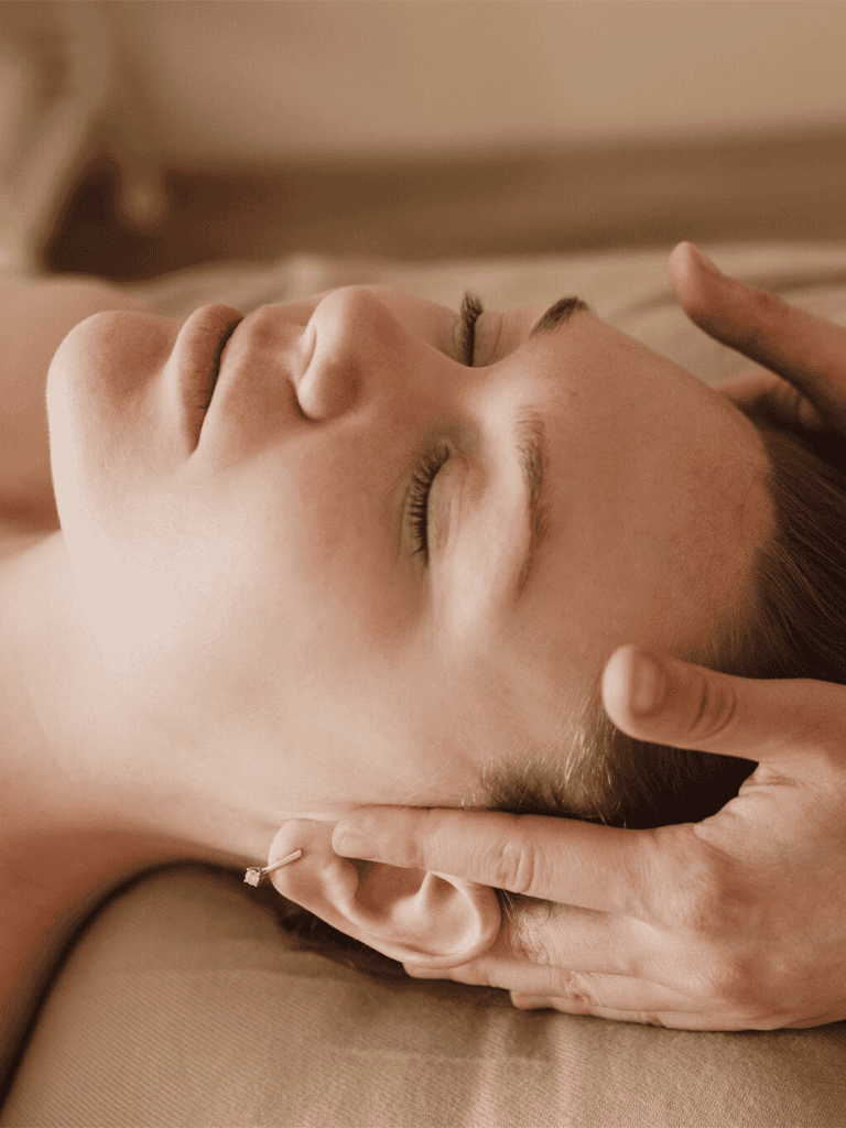 Relaxing massage therapy for stress relief at QuestForDirections spa.