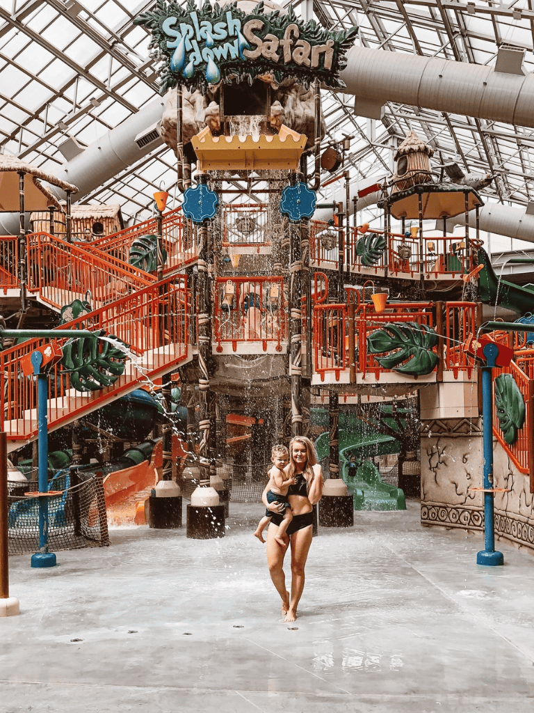 Splash Splash Safari indoor water park at Quest for Directions.