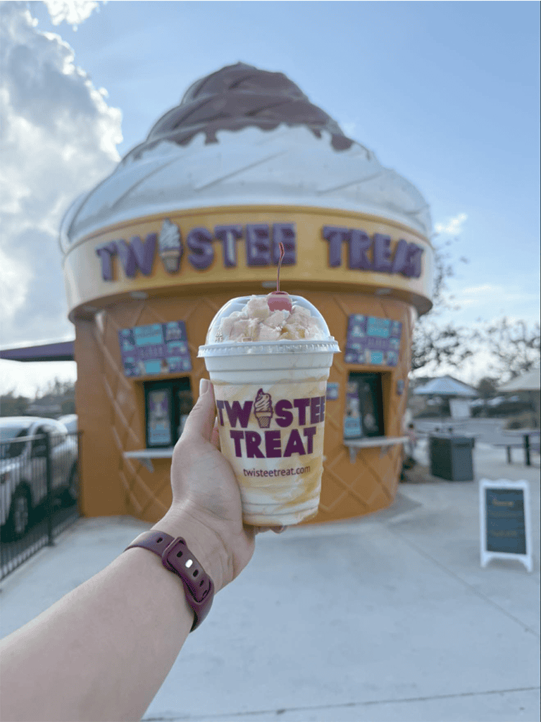 Sweet ice cream treat from Twistee Treat at Quest for Directions location.