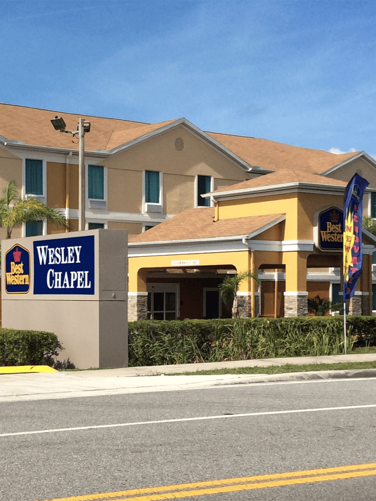 Comfortable hotel near Wesley Chapel with Best Western branding, ideal for travelers seeking affordable accommodations.