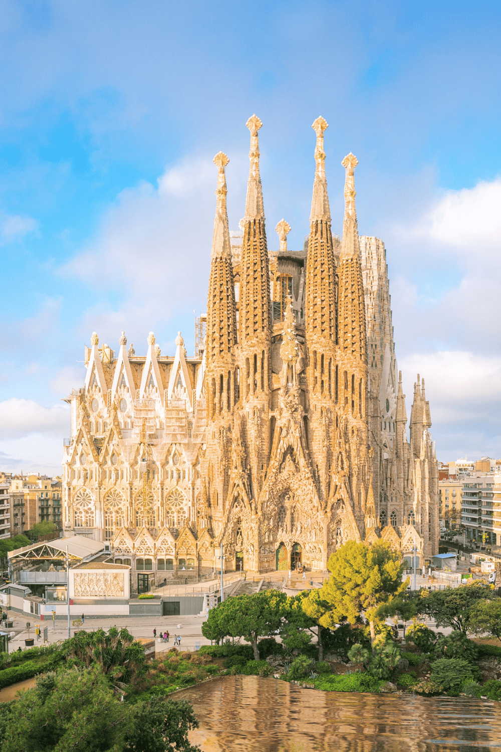 Magnificent Sagrada Familia in Barcelona, Spain, a renowned architectural landmark and must-visit destination.