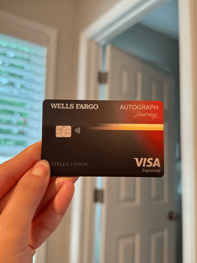 Visa credit card for travel rewards, personal finance, and credit management.