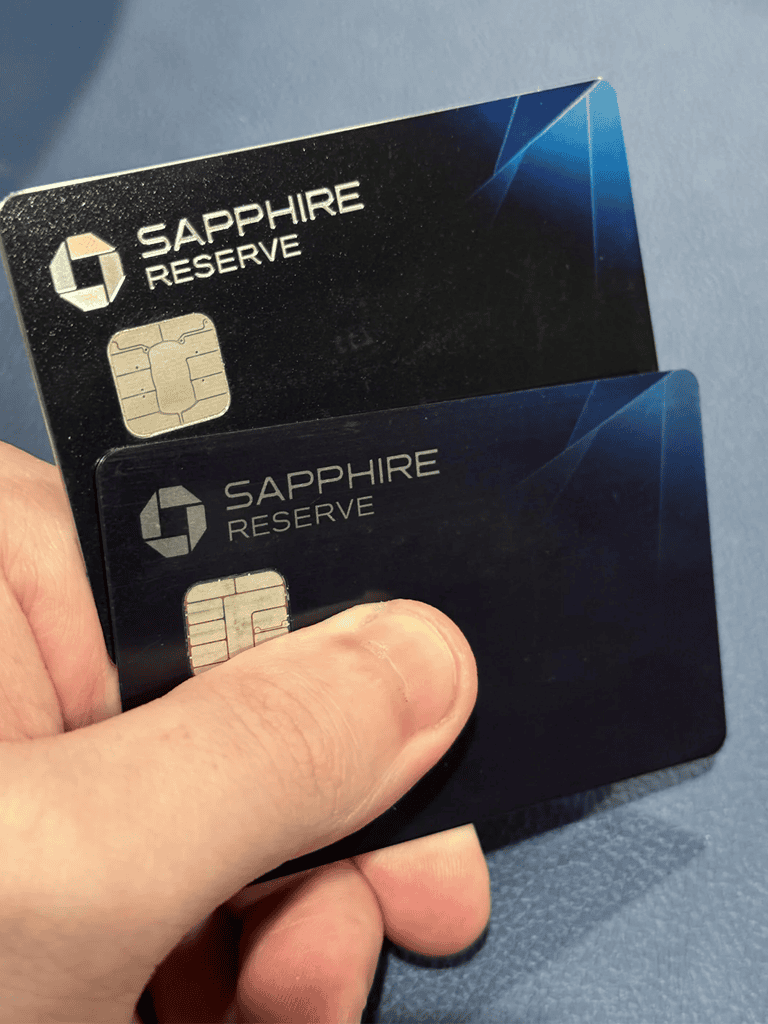 1. Dual Sapphire Reserve credit cards for premium rewards and travel benefits.