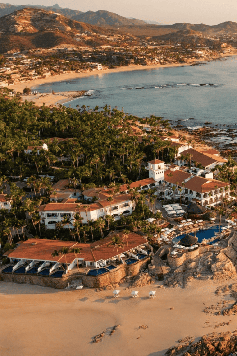 Luxury beachfront resort with ocean views and tropical landscaping in QuestForDirections destination.