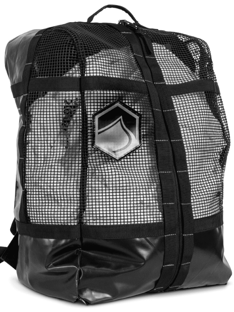 Mesh pet travel carrier for dogs and cats, portable pet crate for travel and outdoor adventures.