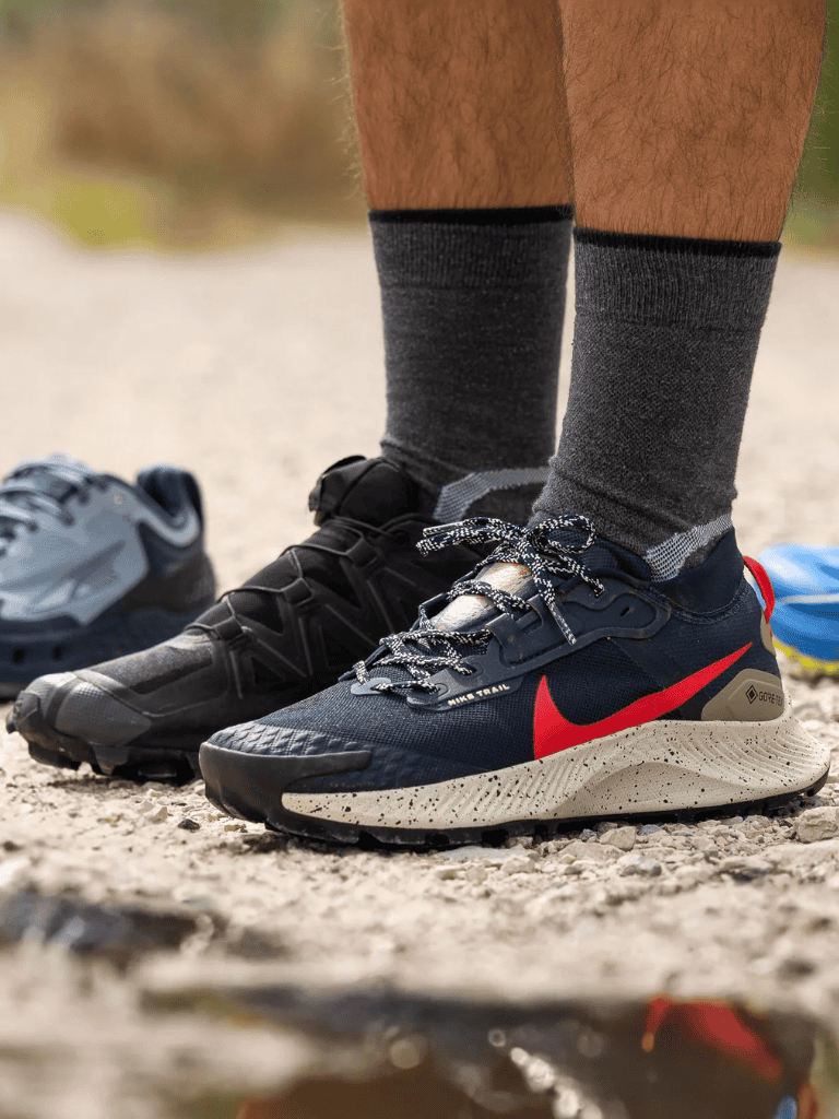 Comfortable trail running shoes for outdoor adventure.