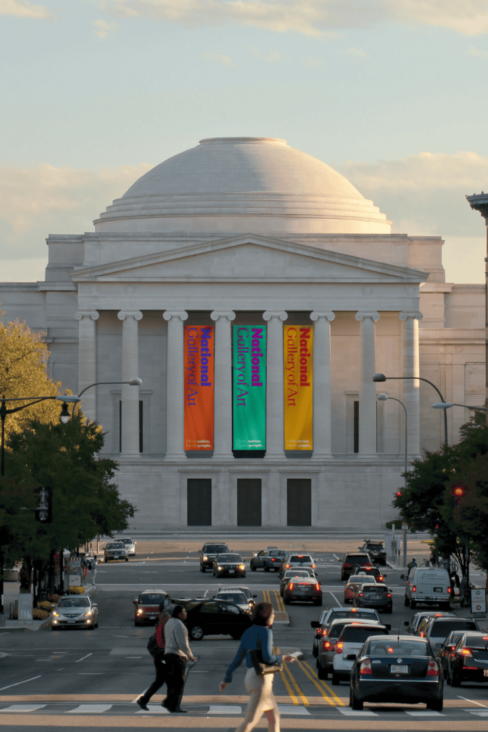 Accessible guide to the National Gallery of Art, Washington, D.C., at QuestForDirections.