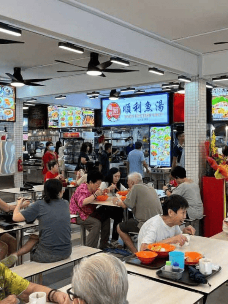 Fresh Asian Cuisine at Quest for Directions Food Court, Popular Local Dining Destination.