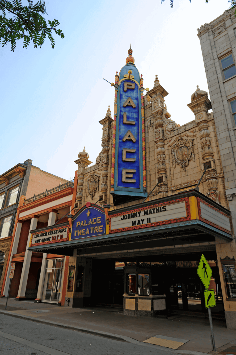 Old Palace Theatre historic landmark in Downtown Los Angeles, iconic venue for live entertainment and cultural events.