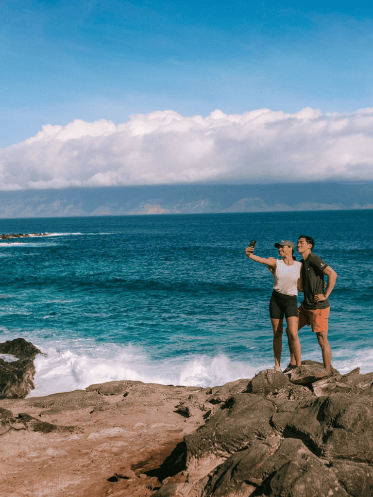 A: ocean, beach, travel, adventure, sightseeing, coastline, seaside, scenic, vacation, explore.