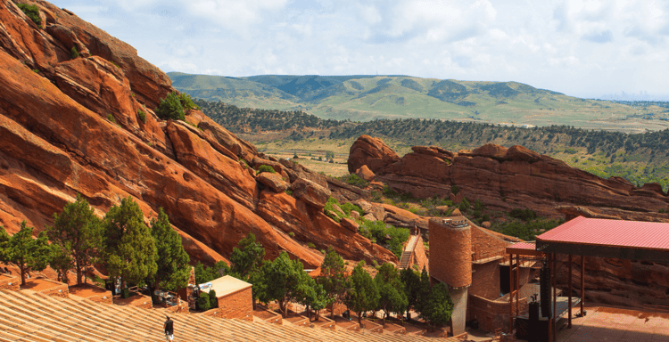 Embrace nature and music at Red Rocks Amphitheatre