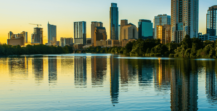Try paddle boarding on Lady Bird Lake